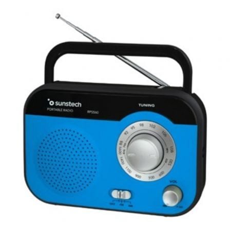 RADIO PORTATIL SUNSTECH RPS560/ AZUL