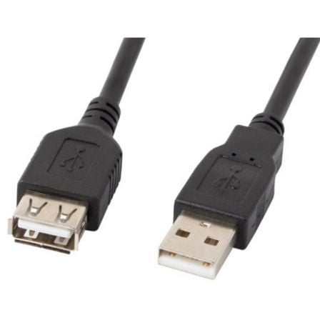 CABLE ALARGADOR USB 2.0 SVEON SVCAB-001 MACHO/HEMBRA 4 PINES - 1.8M - NEGRO