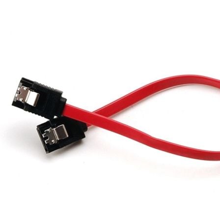 CABLE SATA 7 PIN MACHO-7 PIN MACHO SVEON SVCAB-005 - CLIPS METALICOS - 6GBPS - 0.5M