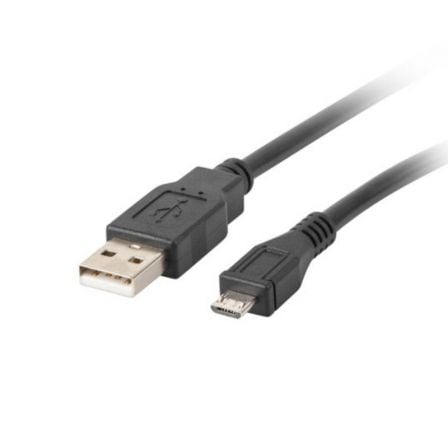 CABLE USB 2.0 MACHO A MICRO USB MACHO SVEON SVCAB-007 - CARGA RAPIDA - 24A - 1.8M - COLOR NEGRO