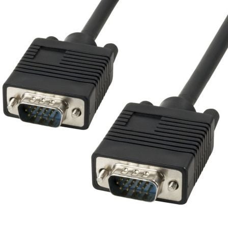 CABLE SVGA SVEON SVCAB-015 - CONECTORES MACHO/MACHO - DOBLE APANTALLADO - VGA HDB15 - 3 METROS