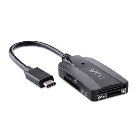 LECTOR DE TARJETAS EXTERNO SVEON SCT310 - USB TIPO-C - COMPATIBLE SEGUN ESPECIFICACIONES