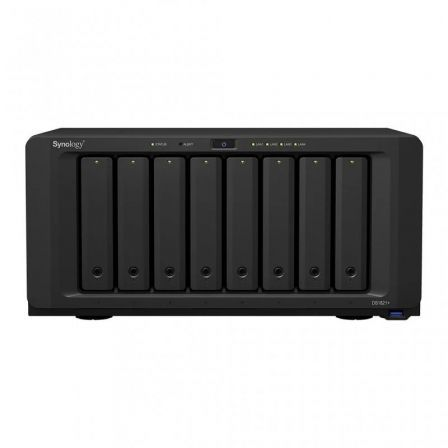 NAS SYNOLOGY DISKSTATION DS1821+/ 8 BAHIAS 3.5"- 2.5"/ 4GB DDR4/ FORMATO TORRE