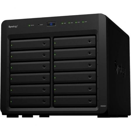 NAS SYNOLOGY DISKSTATION DS2422+/ 12 BAHIAS 3.5"- 2.5"/ 4GB DDR4/ FORMATO TORRE