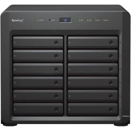 NAS SYNOLOGY DISKSTATION DS3622XS+/ 12 BAHIAS 3.5"- 2.5"/ 16GB DDR4/ FORMATO TORRE