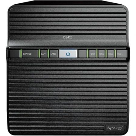 NAS SYNOLOGY DISKSTATION DS423/ 4 BAHIAS 3.5"- 2.5"/ 2GB DDR4/ FORMATO TORRE