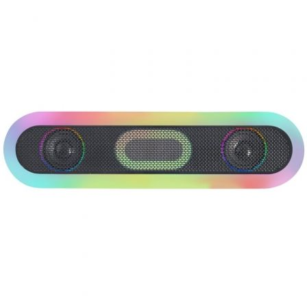 BARRA DE SONIDO CON BLUETOOTH MARS GAMING MSB-ORB/ 20W/ 2.0/ NEGRA