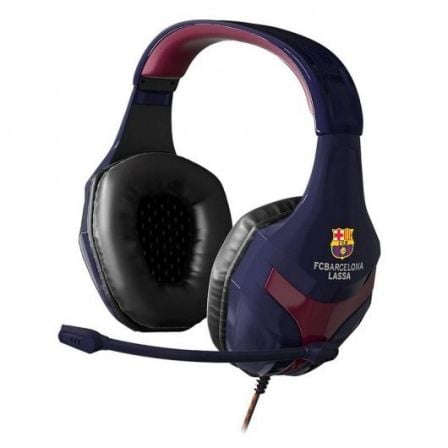 AURICULARES GAMING CON MICROFONO MARS GAMING MHBC/ JACK 3.5/ ED. FC BARCELONA