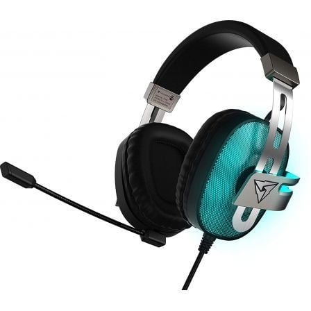 AURICULARES CON MICROFONO GAMING THUNDERX3 TH40 - SONIDO VIRTUAL 7.1 - DRIVERS 53MM - 7 COLORES LED - CONECTOR USB - CABLE 2.1M