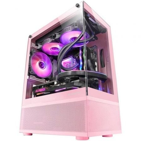 CAJA GAMING MINITORRE MARS GAMING MC-SE/ ROSA