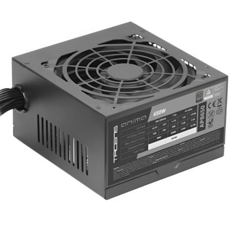 FUENTE DE ALIMENTACION TACENS ANIMA APB650/ 650W/ VENTILADOR 14CM/ 80 PLUS SILVER