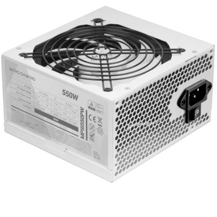 FUENTE DE ALIMENTACION MARS GAMING MPIII550P/ 550W/ VENTILADOR 12CM