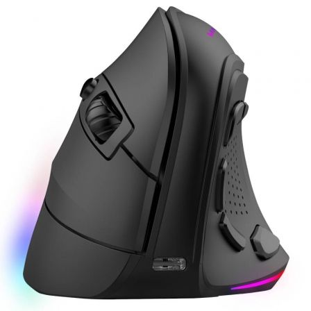 RATON GAMING ERGONOMICO INALAMBRICO MARS GAMING MM-SK/ HASTA 8400 DPI