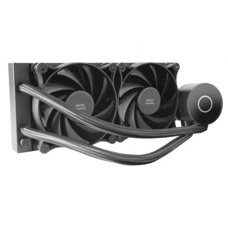 SISTEMA DE REFRIGERACION LIQUIDA MARS GAMING ML-PRO240/ NEGRO | Gaming - ventiladores