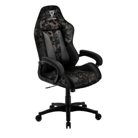 SILLA GAMER THUNDERX3 BC1CAMOGR CAMO BLACK HAWK - MARCO MADERA - MECANISMO MARIPOSA - DISENO ERGONOMICO - PISTON CLASE 3 - HASTA