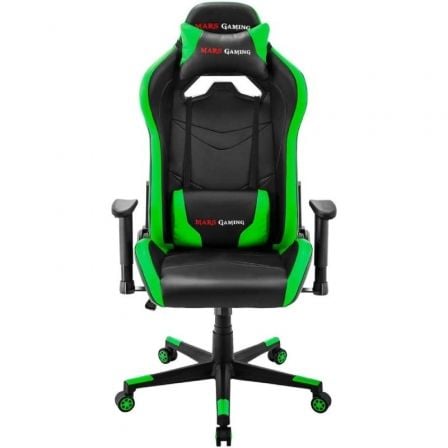 SILLA GAMING MARS GAMING MGC3/ VERDE Y NEGRA