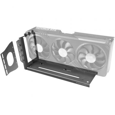 SOPORTE PARA TARJETA GRAFICA MARS GAMING MCA-GCV/ COMPATIBILIDAD UNIVERSAL/ NEGRO