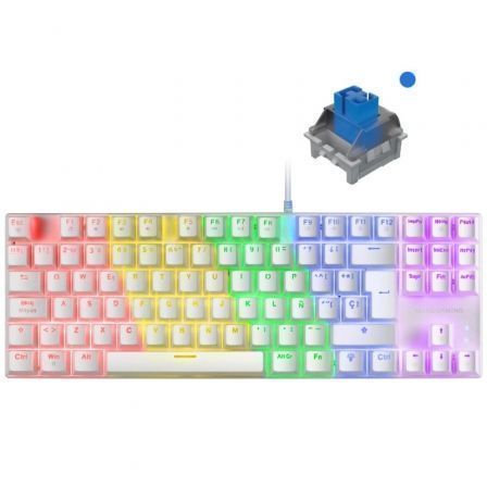 TECLADO GAMING MECANICO MARS GAMING MK80WBES