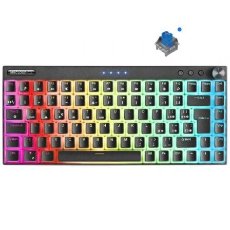 TECLADO GAMING MECANICO INALAMBRICO MARS GAMING MKCLOUDBES/ NEGRO