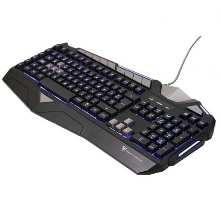 TECLADO GAMING THUNDERX3 TK25 - MEMBRANA - 26 TECLAS ANTIGHOSTING - 5 TECLAS PROGRAMABLES - RETROILUMINADO - CABLE 1.6M