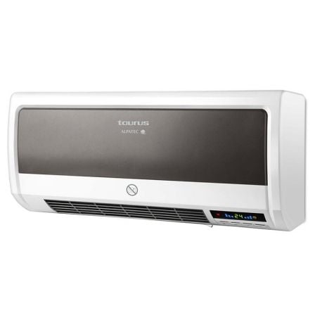 CALEFACTOR DE PARED TAURUS RCMB25 - 2000W - 2 NIVELES DE POTENCIA - FUNCION VENTILADOR - MANDO A DISTANCIA