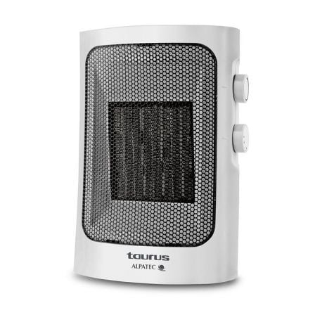 CALEFACTOR TAURUS TROPICANO 5C - 1500W - TERMOSTATO REGULABLE - 2 POTENCIAS DE CALOR - FUNCION VENTILACION - SENSOR ANTICAIDA