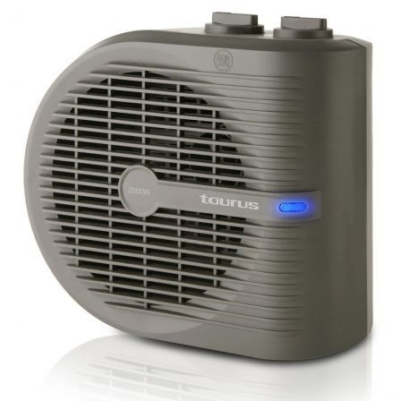 CALEFACTOR TAURUS TROPICANO 2.5 - 2000W - TERMOSTATO REGULABLE - 3 POSICIONES FRIO/CALOR - ASA DE TRANSPORTE