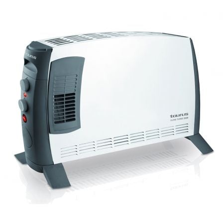 TERMOCONVECTOR PORTATIL TAURUS CLIMA TURBO 2000 V3 - 2000W - FUNCION TURBO - TERMOSTATO AJUSTABLE - 3 POSICIONES DE CALOR - ASA