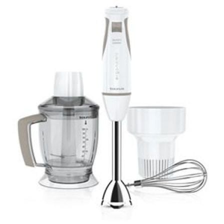 BATIDORA / PICADORA TAURUS BAPI 600 PLUS INOX 600W 10 VELOCIDADES PIE ACERO INOX INCLUYE JARRA PICADORA / BATIDOR EMULSIONADOR /