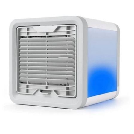 MINI CLIMATIZADOR EVAPORATIVO DE ESCRITORIO TAURUS R300 - 6W - 600ML - 3 VELOCIDADES - REFRESCA/HUMIDIFICA - 7 LUCES LED - TAMAN