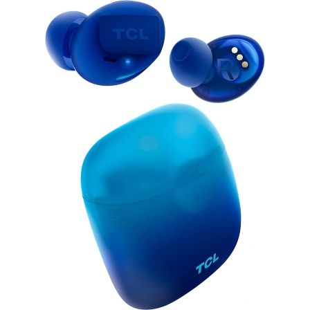 AURICULARES BLUETOOTH TCL SOCL500TWS CON ESTUCHE DE CARGA/ AUTONOMIA 6.5H/ AZULES