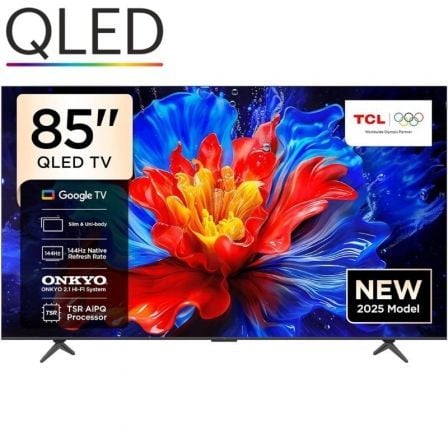 TELEVISOR TCL QLED 85P8K 85"/ ULTRA HD 4K/ SMART TV/ WIFI