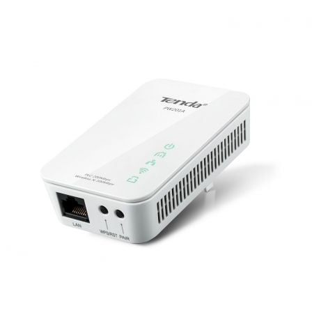 PLC/POWERLINE TENDA PW201A - WIFI IEEE802.11 B/G/N - 1 X LAN - HASTA 300MBPS INALAMBRICO - HASTA 200MBPS CABLE - 300M