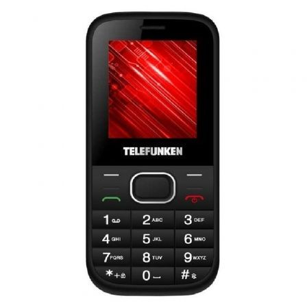 TELEFONO MOVIL TELEFUNKEN TM 9.1 CLASSY/ NEGRO
