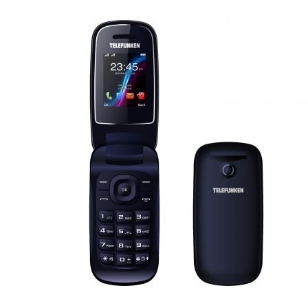 TELEFONO MOVIL LIBRE TELEFUNKEN TM 18.1 CLASSY DARK BLUE - PANTALLA 1.8"/4.5CM - BT - CAMARA DE FOTOS - DUAL SIM - FM - MANOS LI