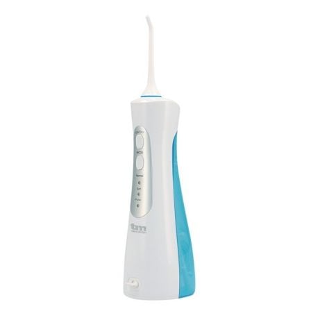 IRRIGADOR BUCAL TM ELECTRON TMBH027 - 3 MODOS DE OPERACION - 2 BOQUILLAS INTERCAMBIABLES - DEPOSITO EXTRAIBLE 150ML - BATERIA RE