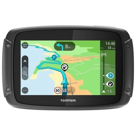 GPS PARA MOTO TOMTOM RIDER 42 - MAPAS DE EUROPA OCCID. (23 PAISES) PARA TODA LA VIDA - PANTALLA 4.3"/11CM - BT - RESISTENTE AL A