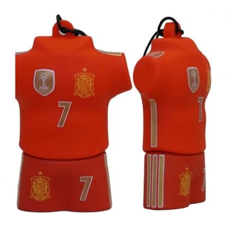 PENDRIVE TECH ONE TECH EQUIPACION FUTBOL SELECCION ESPANA MUNDIAL BRASIL 16GB - USB 2.0