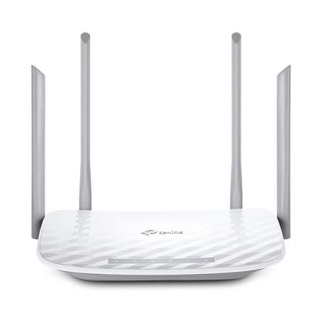 ROUTER INALAMBRICO TP-LINK ARCHER C5 1200MBPS/ 2.4GHZ 5GHZ/ 4 ANTENAS/ WIFI 802.11N/G/B - AC/N/A