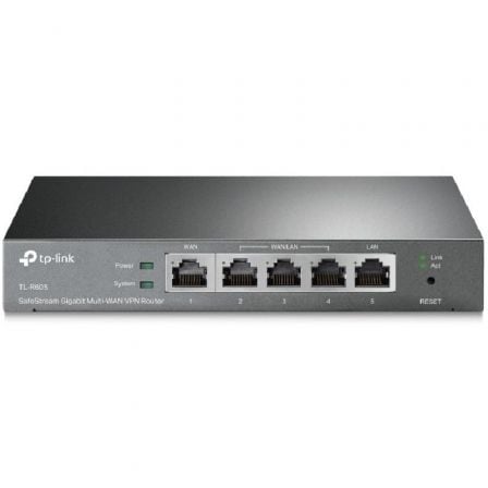 ROUTER VPN SAFESTREAM GIGABIT TP-LINK TL-R605/ 5 PUERTOS MULTI-WAN | Router wifi