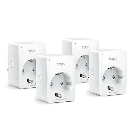 ENCHUFE WIFI INTELIGENTE TP-LINK TAPO P100/ PACK 4