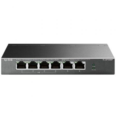 SWITCH TP-LINK TL-SF1006P 6 PUERTOS/ RJ-45 10/100 POE | Switchs