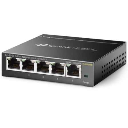 SWITCH TP-LINK TL-SG105S 5 PUERTOS/ RJ-45 10/100/1000