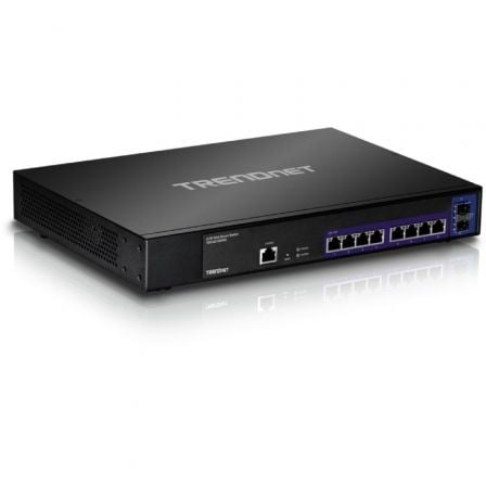 SWITCH GESTIONABLE TRENDNET TEG-30102WS 10 PUERTOS/ RJ-45 GIGABIT 10/100/1000/ SFP