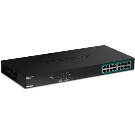 SWITCH TRENDNET TPE-TG160G 16 PUERTOS/ RJ-45 GIGABIT 10/100/1000 / POE