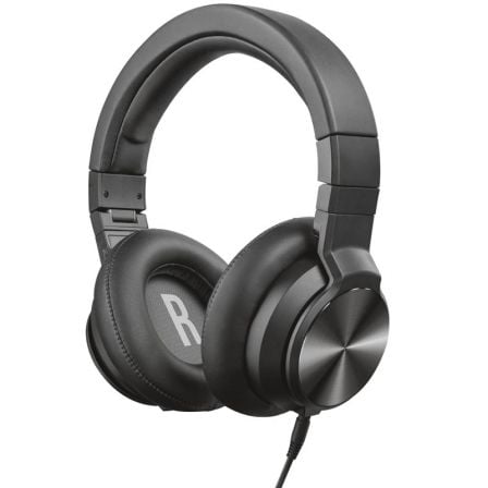 AURICULARES TRUST URBAN DJ-500PRO - DRIVERS 50MM - 110DB - METAL REFORZADO - PARA USAR CON PC/TELEFONOS/TABLETS/EQUIPAMIENTO DJ