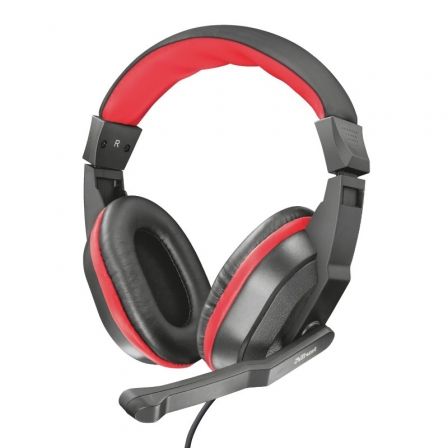 AURICULARES GAMING CON MICROFONO TRUST GAMING ZIVA/ ROJOS | Gaming - auriculares y microfonos