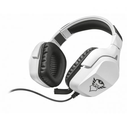 AURICULARES TRUST GAMING GXT 345 CREON 7.1 BASS VIBRATION - GRAVES ACTIVOS 40MM - MICROFONO - CABLE 2M USB