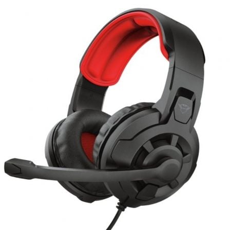 AURICULARES GAMING CON MICROFONO TRUST GAMING GXT 411 RADIUS/ JACK 3.5/ NEGROS | Gaming - auriculares y microfonos