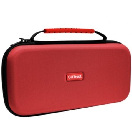 FUNDA RIGIDA TRUST GAMING GXT 1251RB XL PARA NINTENDO SWITCH 2/ ROJO Y AZUL